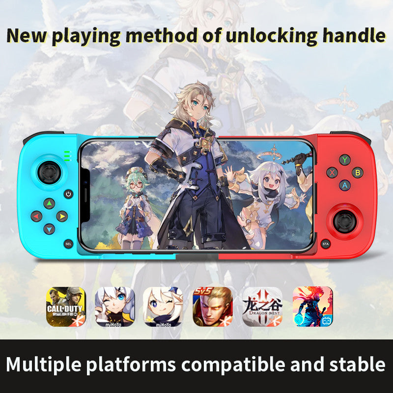 D3 wireless mobile phone gamepad Bluetooth 5.0 Android ios direct connection MFI Bluetooth stretching gamepad to eat chicken