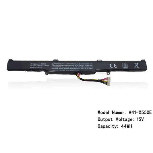 (Shipping fee not include)for于 for ASUS  A41-X550E X450J A450V X550D K550DP replacement  battery