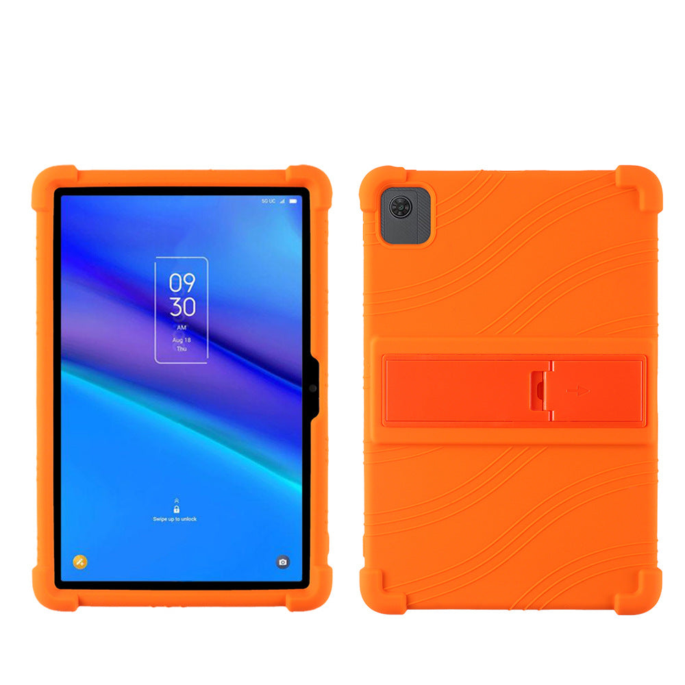 Suitable for TCL Tab 10 4G tablet protective case 10.1 inch computer anti-drop belt bracket soft silicone protective case Protect case