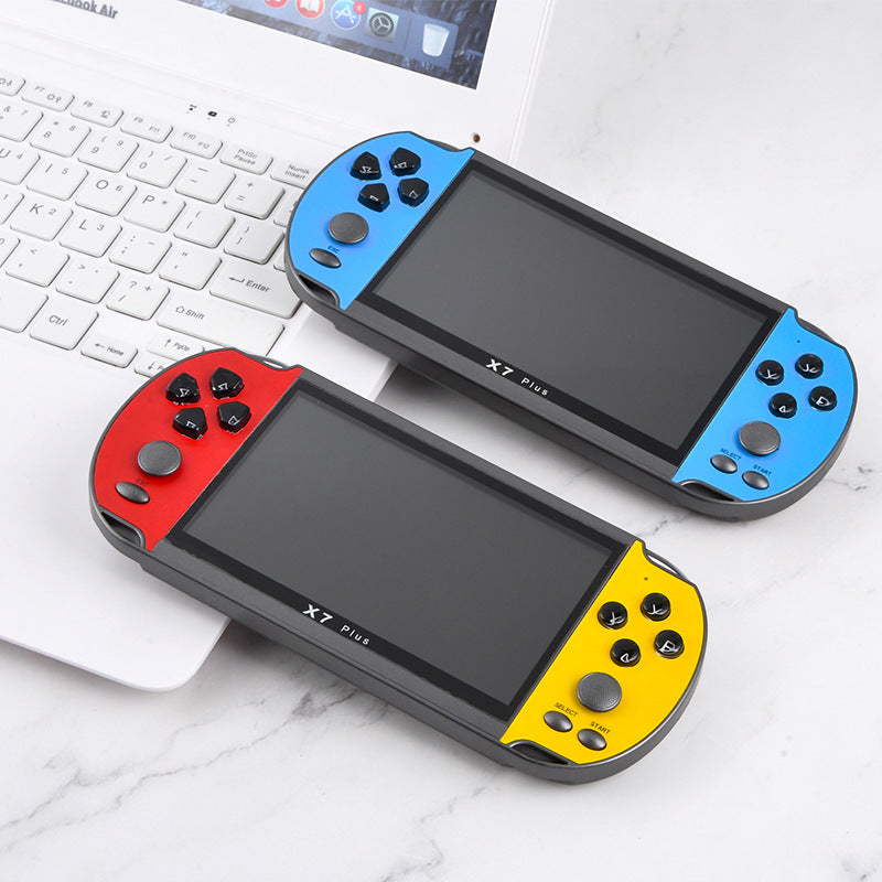 5.1" nch x7 plus HD 15000 games Dual Joystick Handheld Game Player console Nostalgic 128-bit retro game console