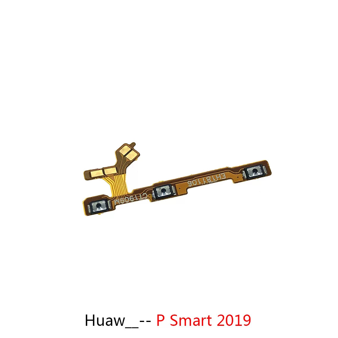 For Huawei 2019 P Smart Plus 2018 Power cable Switch on volume flex of ribbon