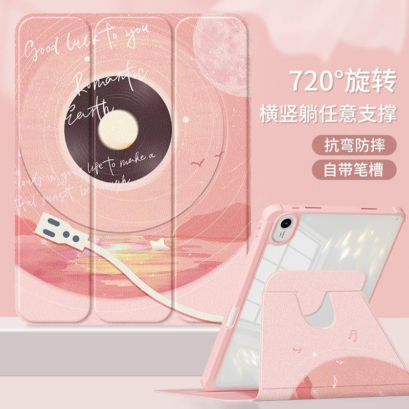 For Huawei matepadair protective case matepad11 flat case 2023 new matepadpro10.8 anti-bend 11.5 inch se acrylic 10.4 all-inclusive anti-drop Tablet Accessories