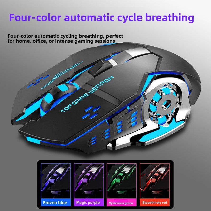 WYG94 Hot Wheels luminous game eat chicken e-sports mouse