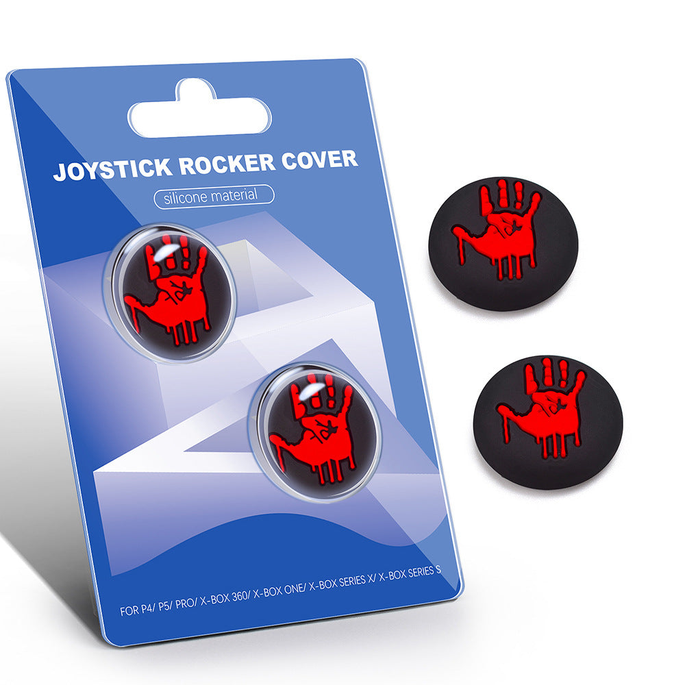 PS5 handle silicone cap PS5 silicone button cap P5 gamepad joystick protective cover, protective cap set