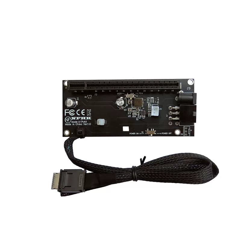 Server Power Supply NVMe M.2 to Oculink SFF-8612 External Graphics eGPU Adapter Repair Tools