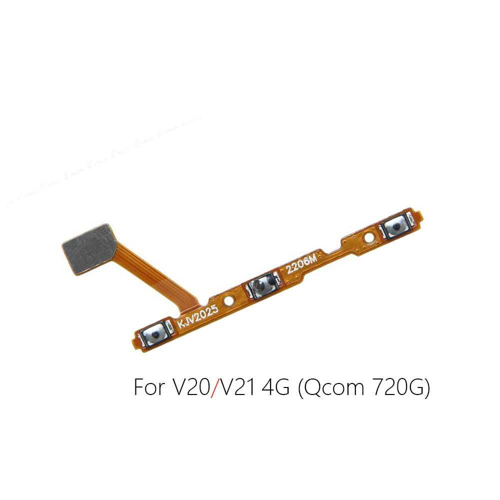 For Vivo V17 V17Pro V19 V20 V21 V23 V23Pro Power cable Switch on volume cable of ribbon flex