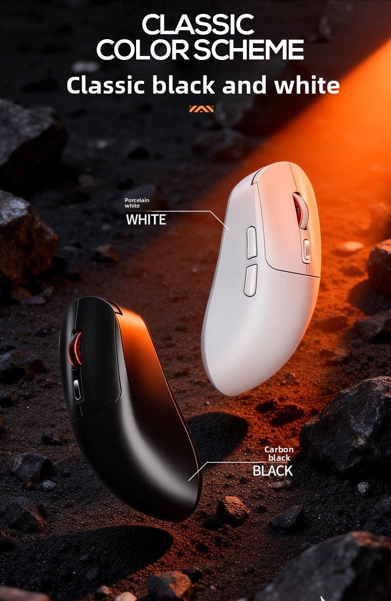 Silver Diao GI9 wireless three-mode lightweight Bluetooth mouse game e-sports desktop computer RGB wired