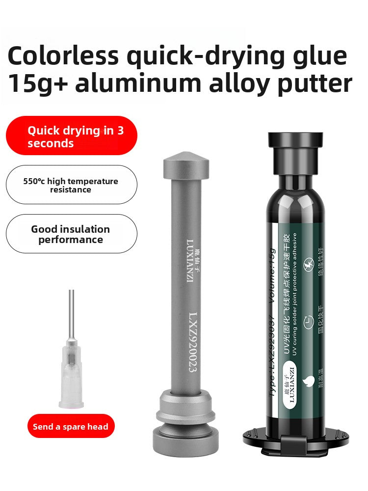 UV curing black oil for solder mask curing green oil solder mask blue oil black oil repair pcb circuit board insulating paint UV lamp Laptop Mobile Phone Repair tools