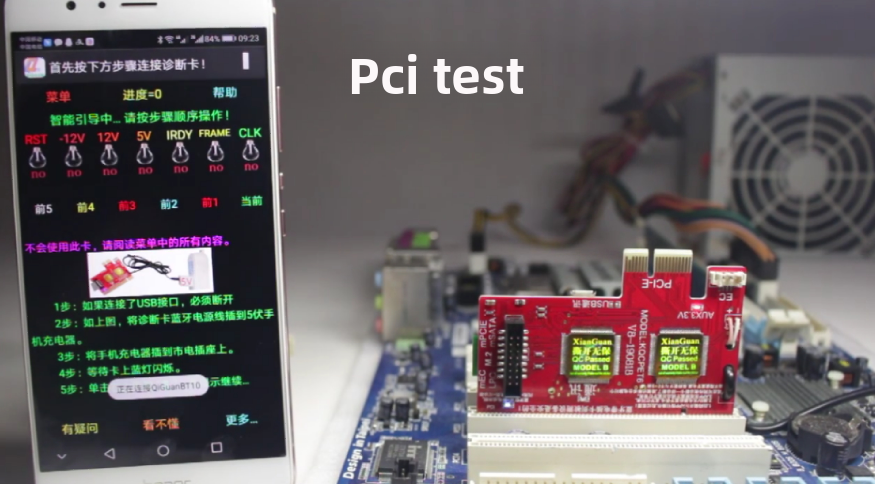 Computer troubleshooting card debugging test card Notebook main board detection card Support USB/PCI/LPC socket Laptop Mobile Phone Repair tools