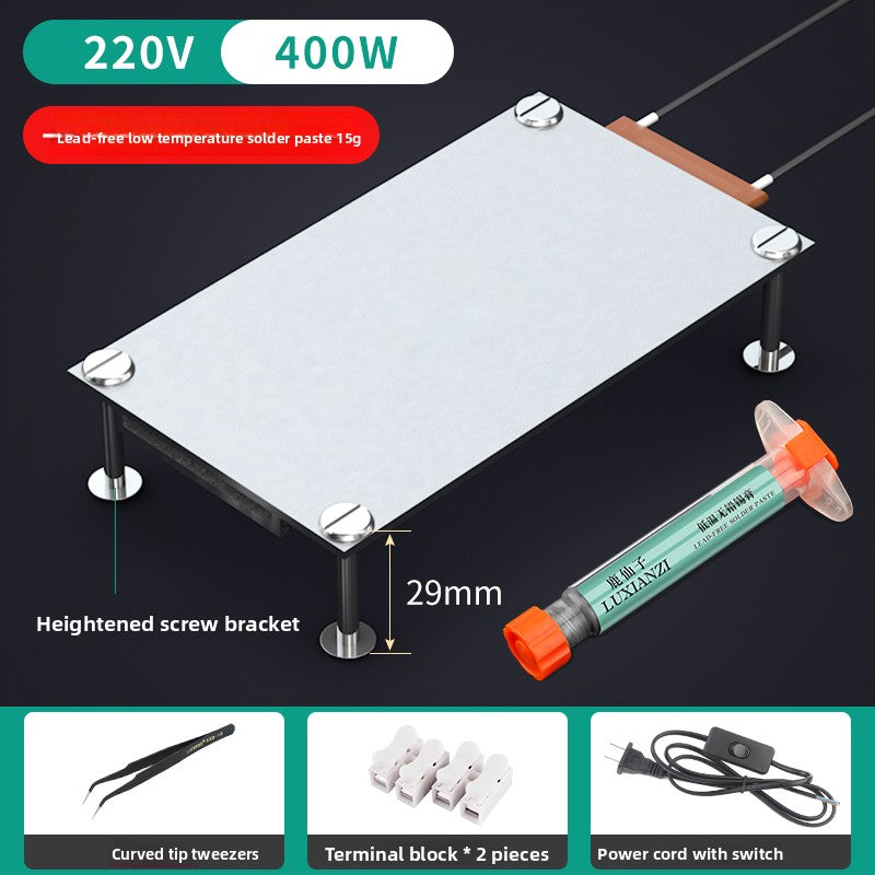 LED lamp bead dismantling and welding table BGA chip repair constant temperature heating table SMD light strip heating plate preheating table Repair tools