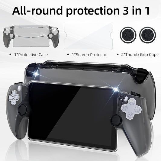 For PlayStation Portal Remote Play Crystal Case PS5 Streaming Handheld PC Case