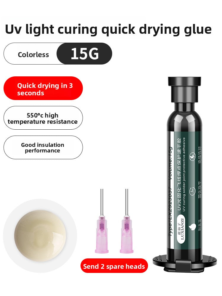 UV curing black oil for solder mask curing green oil solder mask blue oil black oil repair pcb circuit board insulating paint UV lamp Laptop Mobile Phone Repair tools