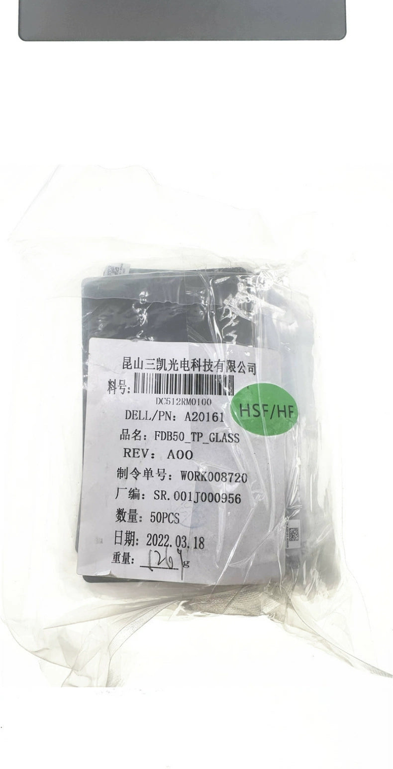 (Shipping fee not include)Dell for戴尔  Latitude 9510 2‑in‑1 笔记本 FDB50 触摸板玻璃TP GLASS鼠标板滑鼠板 玻璃全新皮子 A20161