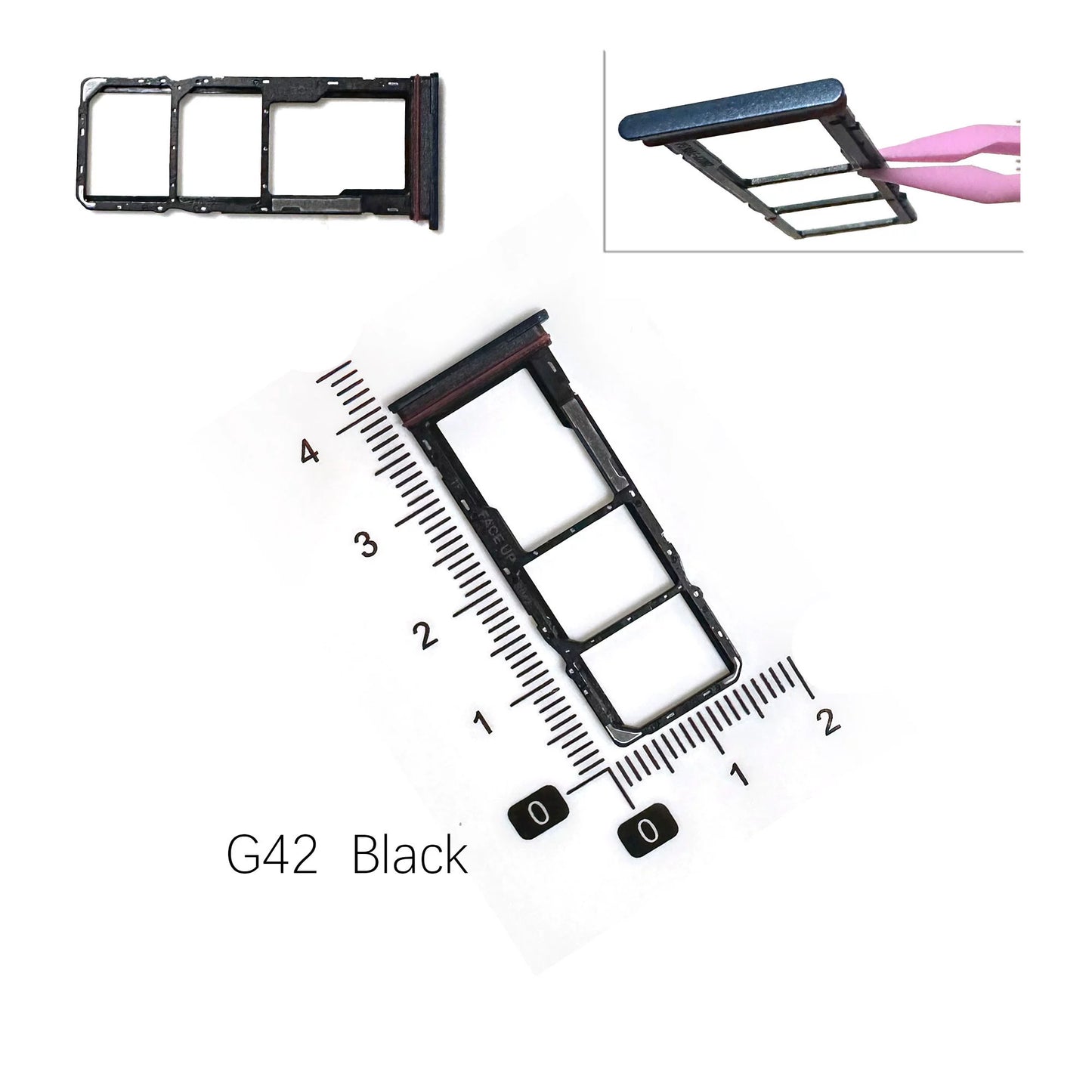 Suitable for Motorola Moto G41 G42 G50 4G G51 5G Sim card slot