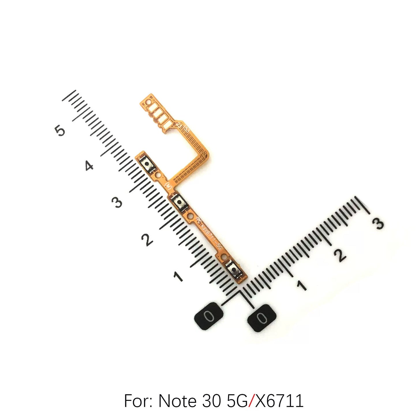 For Tecno Note7 Note8 Note10 Note12 Note30 Power cable Switch on of ribbon flex