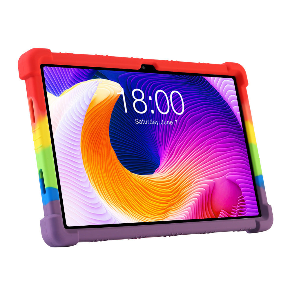 For HEADWOLF HPad 5 protective case 10.51 inch soft silicone drop protective cover with bracket. Protecting case