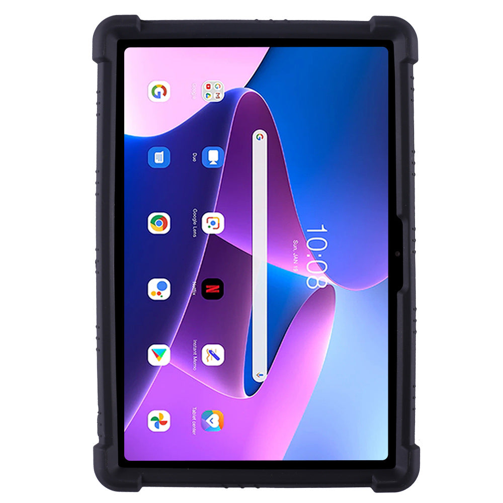 Suitable for Lenovo Qitian K10C protective case 10.1 inch E10C tablet TB-X6E6F silicone protective case Protect cace