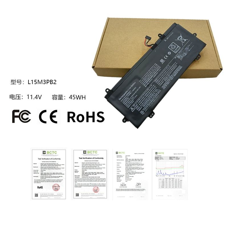 (Shipping fee not include)forFor  Lenovo  N22 N23 Chromebook L15C3PB0  replacement  battery   L15M3PB2