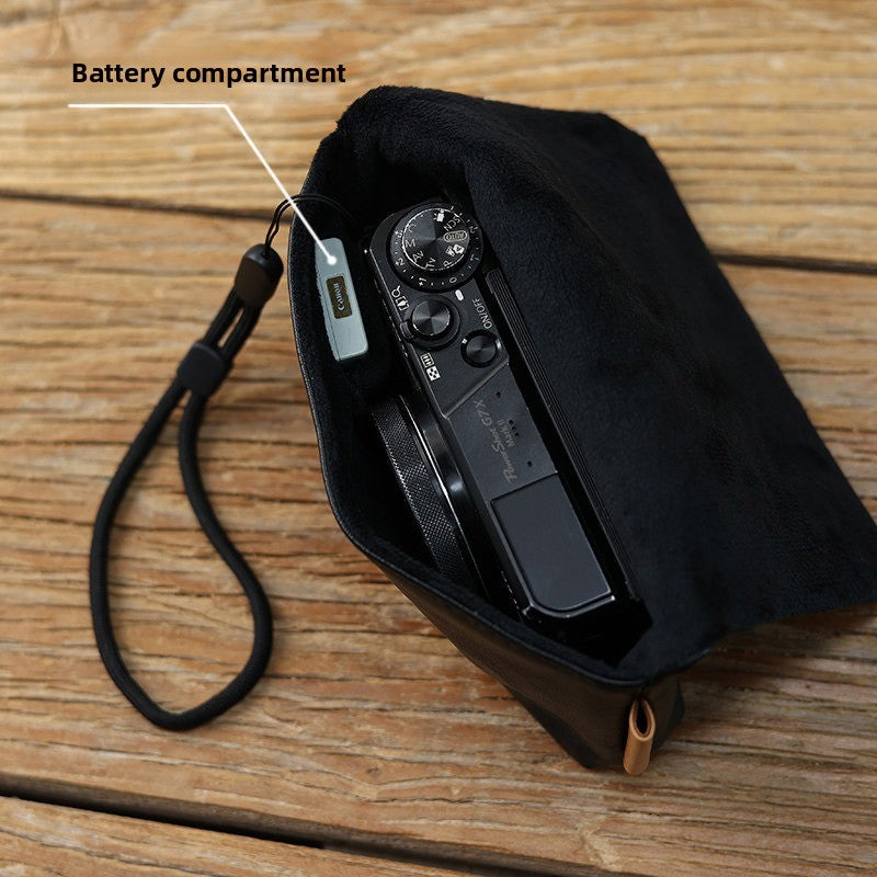Camera Micro Card Camera Storage Bag Storage Bag Sony RX100 Black Card ccd Ricoh GR23 Panasonic LX Digital camera accessories