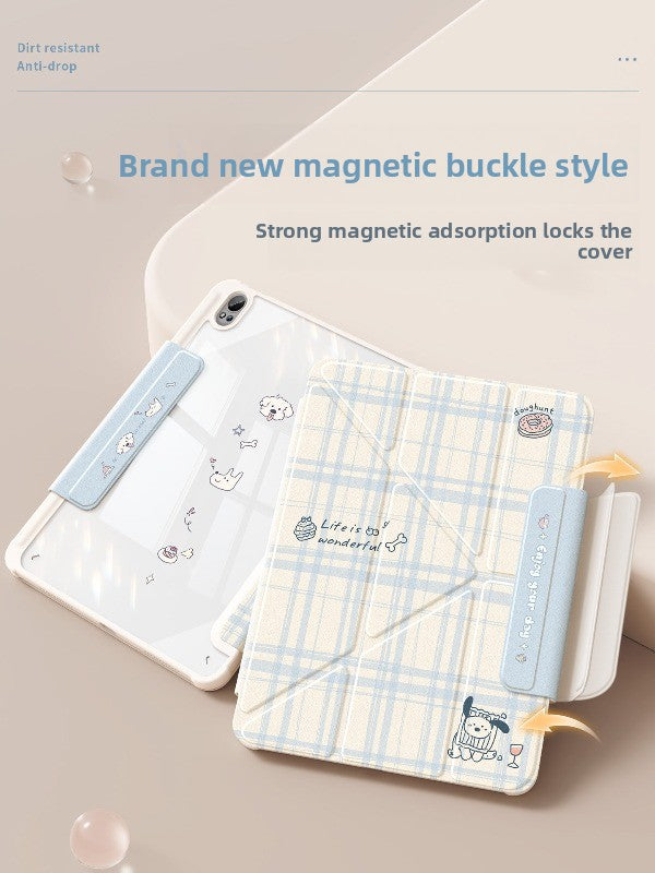 For Huawei matepad11.5s tablet case 115s protective case 2026 new air12 |/2024 magnetic buckle pro2025 with pen slot se10.4 soft light version 10.8 apple kitten Tablet Accessories