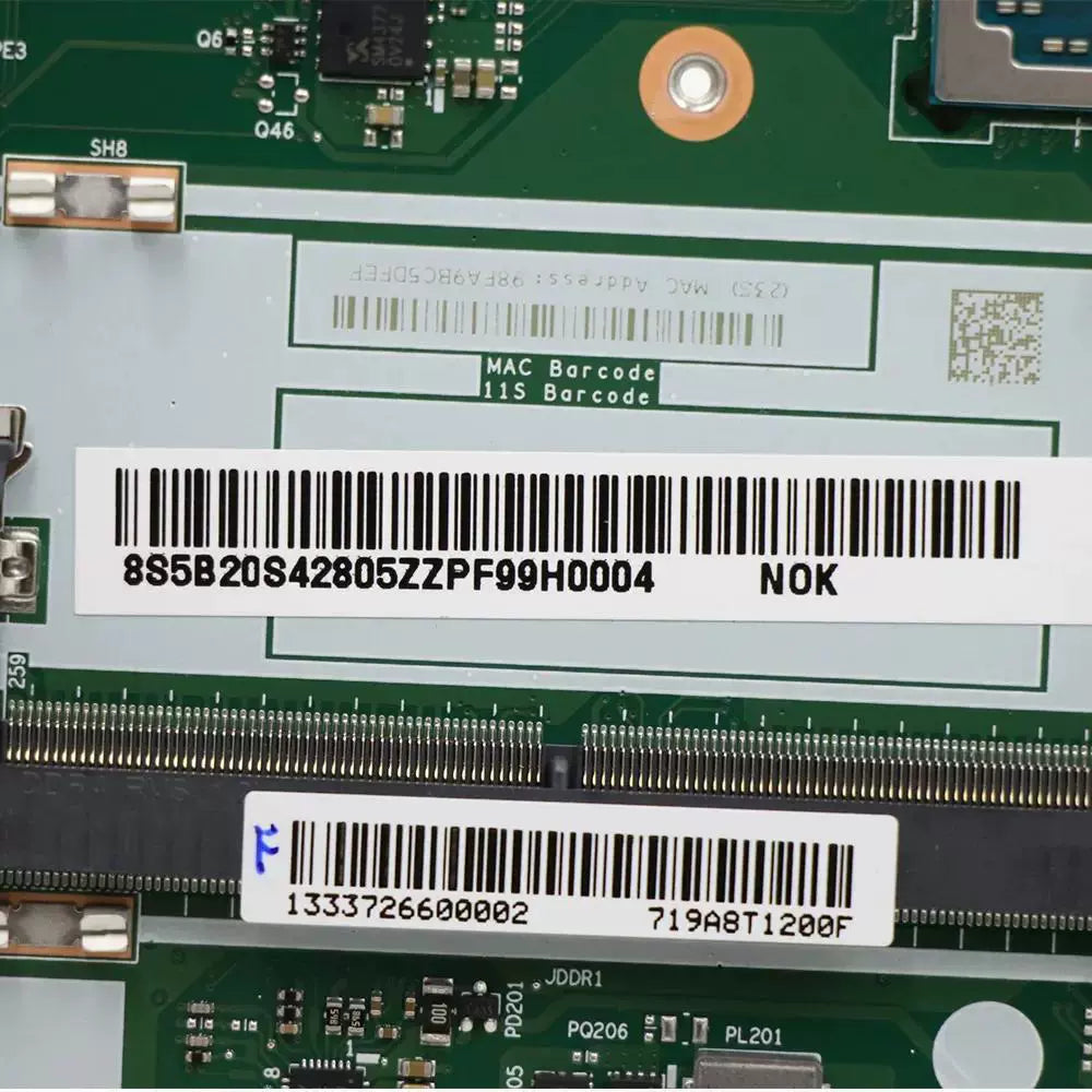 Lenovo S145-15API main board 5B20S42805 5B20S42804 NM-C511 R3-3200 4G