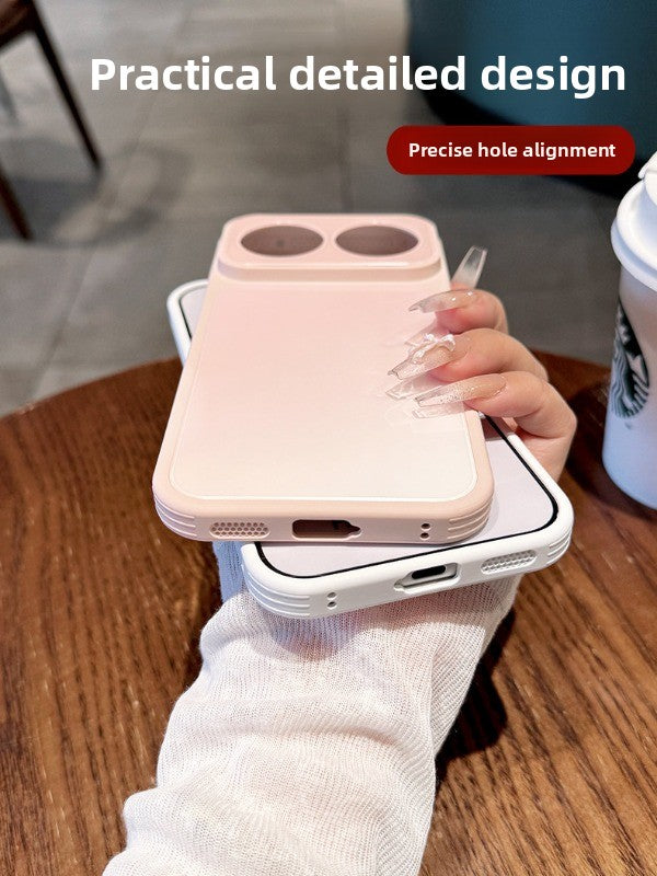 Smudge heat dissipation gradual change For Huawei nova16pro mobile phone case New 16ultra large hole lens all-inclusive protective case nova16 side heat dissipation mesh design shell Phone Accessories
