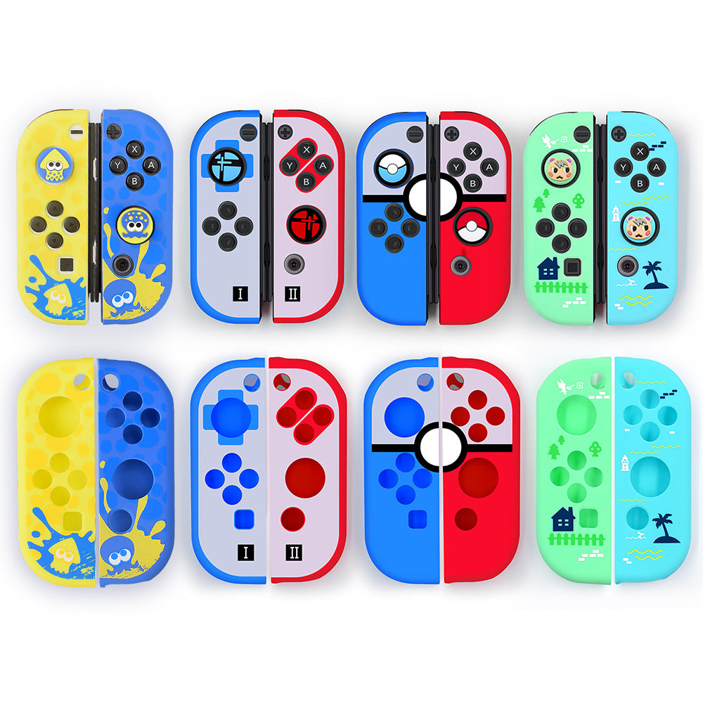 Suitable for Nintendo switch joycon handle silicone cover switch left and right gamepad protective cover