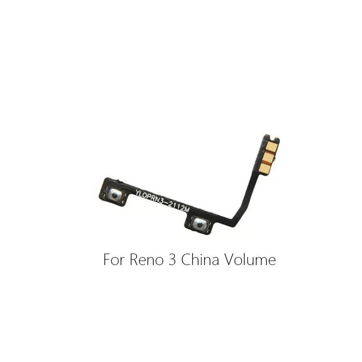 For Oppo Reno Ace Reno2 2F Reno3 Power cable Switch on volume flex of ribbon