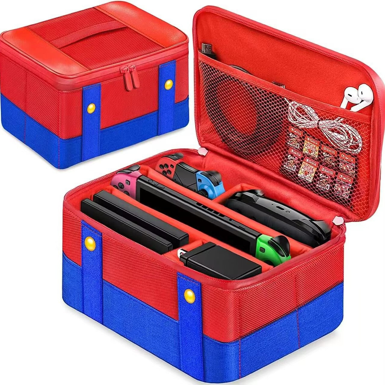 Applicable to Nintendo switch host storage bag switch OLED suspenders canvas bag multi-function bag