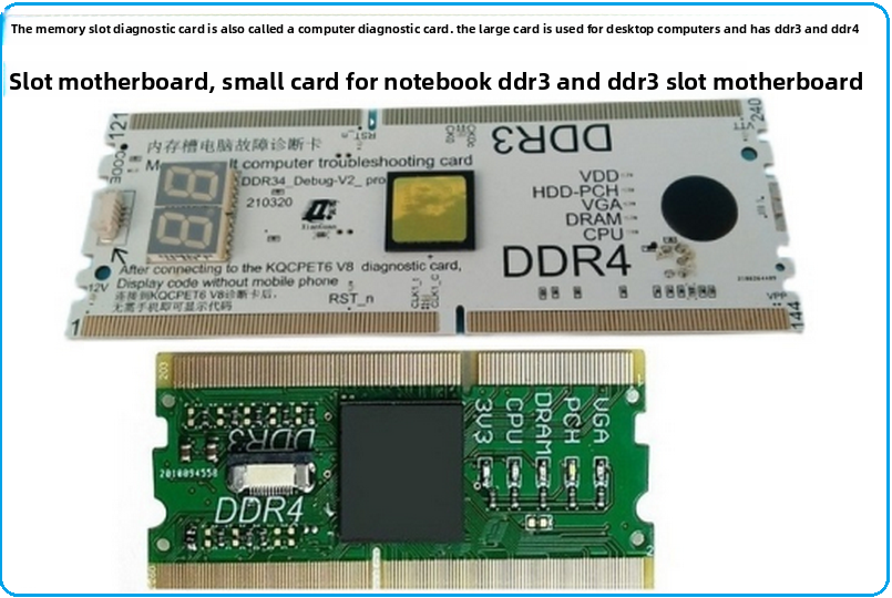 Computer troubleshooting card debugging test card Notebook main board detection card Support USB/PCI/LPC socket Laptop Mobile Phone Repair tools