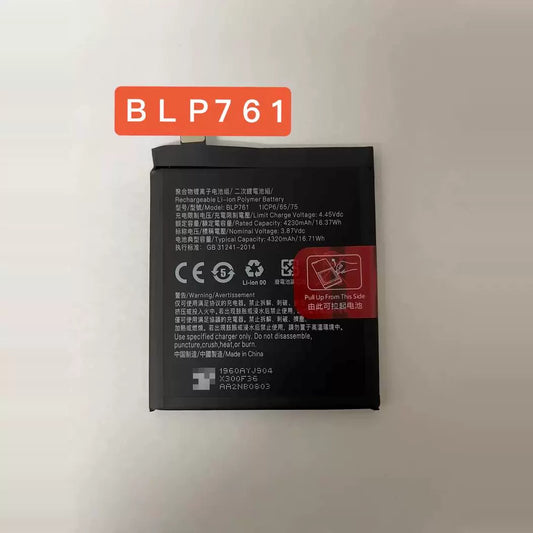 Compatible with OnePlus 1+8 battery BLP761 brand new battery original core, supports fast charging, Oneplus phone repair parts