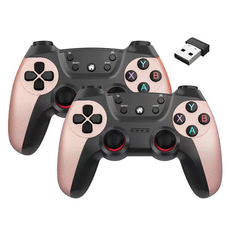 Wireless Doubles 2.4G Gamepad One-to-Two Double Play Compatible PC/Game Stick TV Box Controller