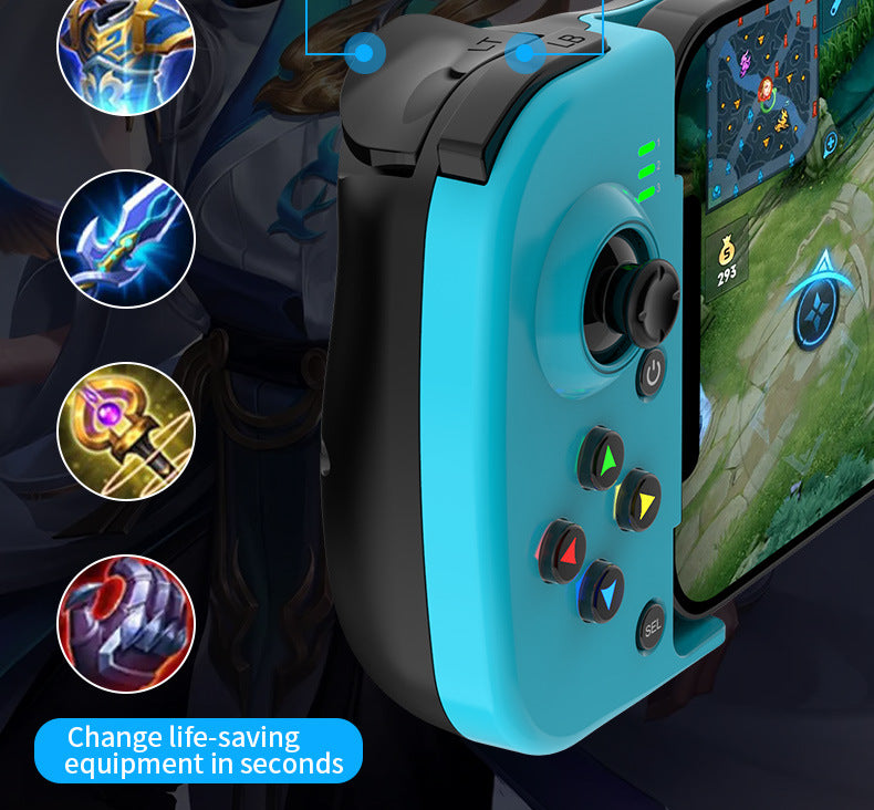 D3 wireless mobile phone gamepad Bluetooth 5.0 Android ios direct connection MFI Bluetooth stretching gamepad to eat chicken