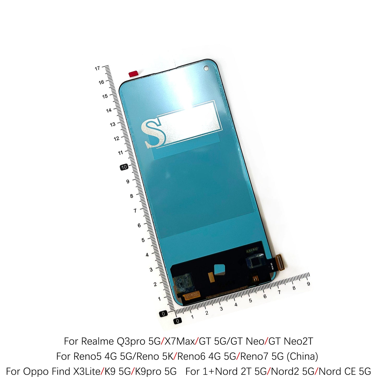 LCD Touch screen assembly for Oppo Reno5 Reno6 Q3Pro X7Max GT5G GTNe display screen