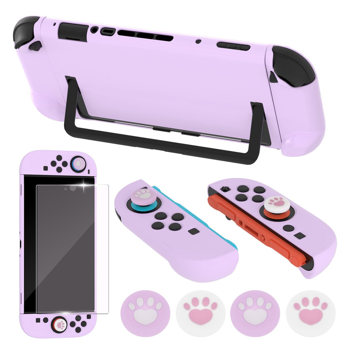 Applicable to Nintendo Switch 2 protective case set switch 2 skin-friendly gradual change case button cap explosion-proof film