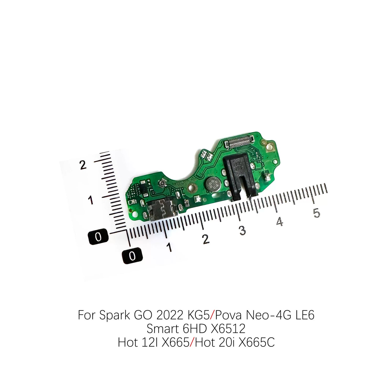For Spark Go KL4 BG6 CKF81 Zero X687 X6821 X6731 charging port charging flex board cable