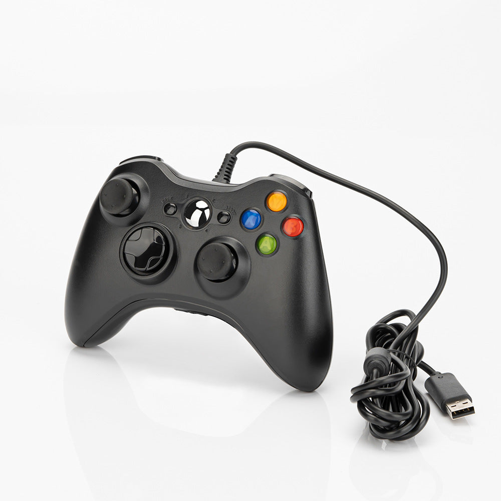 360 wired gamepad computer 360 host gamepad USB vibration chicken multi-function gamepad