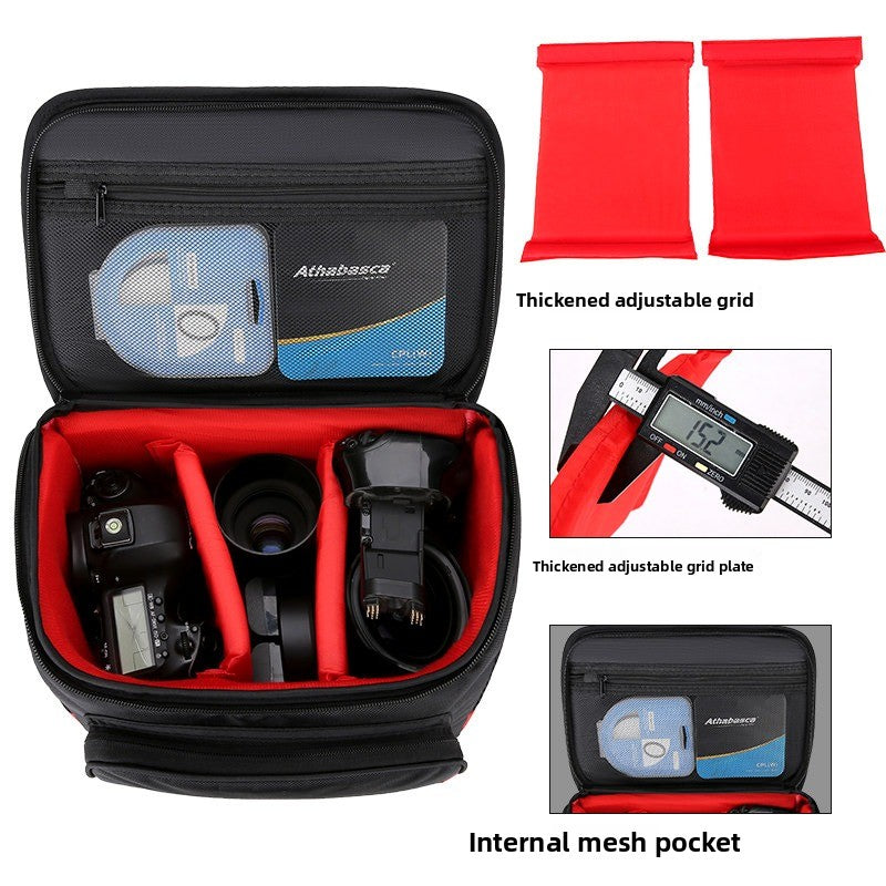 Suitable for Canon camera bag SLR shoulder bag 200D 800D 700D 750D 80D 550D 60D 5D3 Digital camera accessories