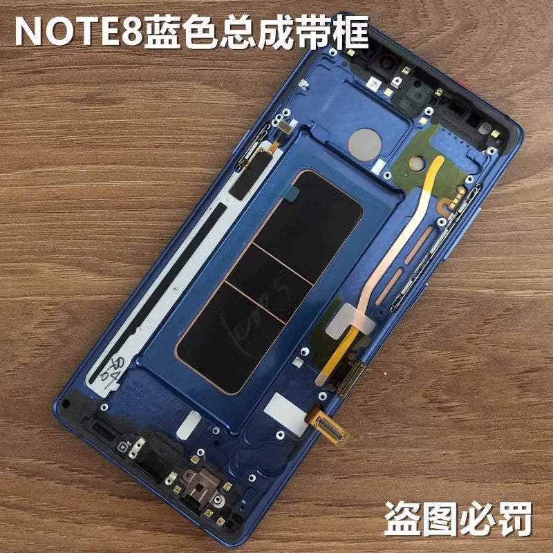 For Samsung note8 note9 N950F N960F LCD screen assembly with frame