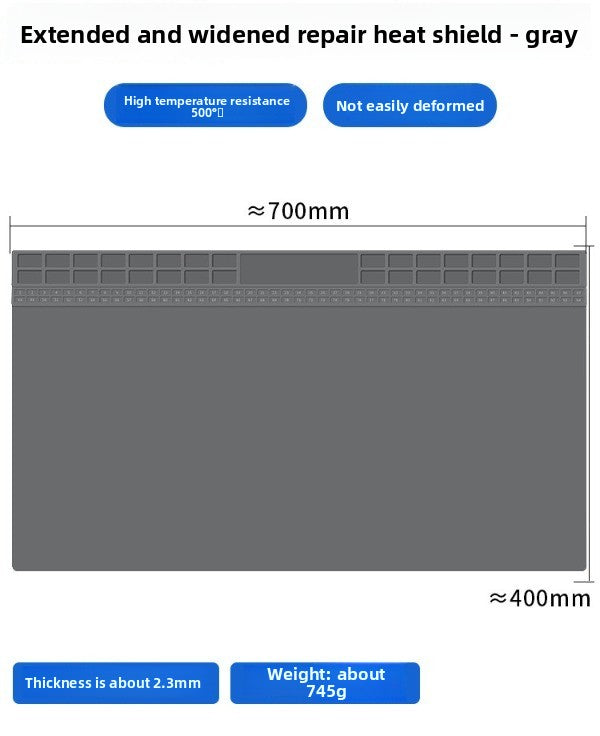 Repair Mat Mobile Phone Repair Work Mat High Temperature Solder Workbench Insulation Mat Silicone Workbench Mat Table Mat Laptop Mobile Phone Repair tools