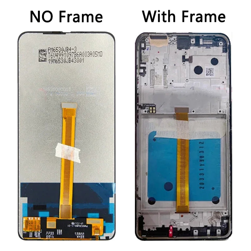 OneHyper Display Screen For Motorola Moto One Hyper XT2027 LCD Display Touch Screen Digitizer Assembly With Frame Motorola phone repair parts