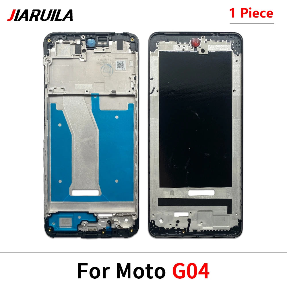 Housing Middle Frame Bezel Plate Cover For Motorola Moto G04 G14 G24 G34 G54 G84 Power Motorola phone repair parts