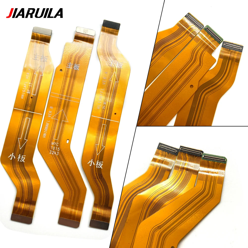 10Pcs, Main Board Motherboard Connector Flex Cable For Huawei Honor X7 X7A X8 X9 X9A X9B 60 70 80 90 Pro Se Huawei phone repair parts