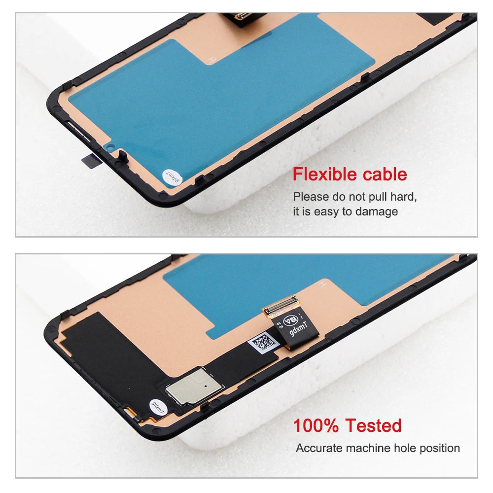 For Google Pixel 8 GKWS6 G9BQD,GA04851-US GZPFO GPJ41 LCD Display Touch Screen Digitizer Assembly With Frame 100% Teseted Google phone repair parts