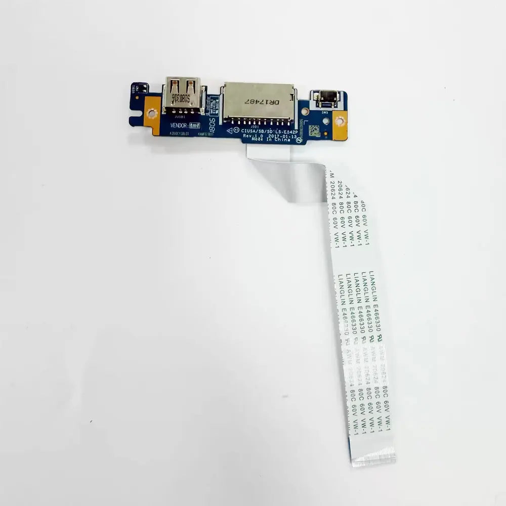 Repairing For Lenovo IdeaPad 320S-15 320S-15IKB 320S-15ABR 320S-15AST 7000-15 Laptop USB Jack Switch Power Button Board Cable Lenovo laptop repair parts