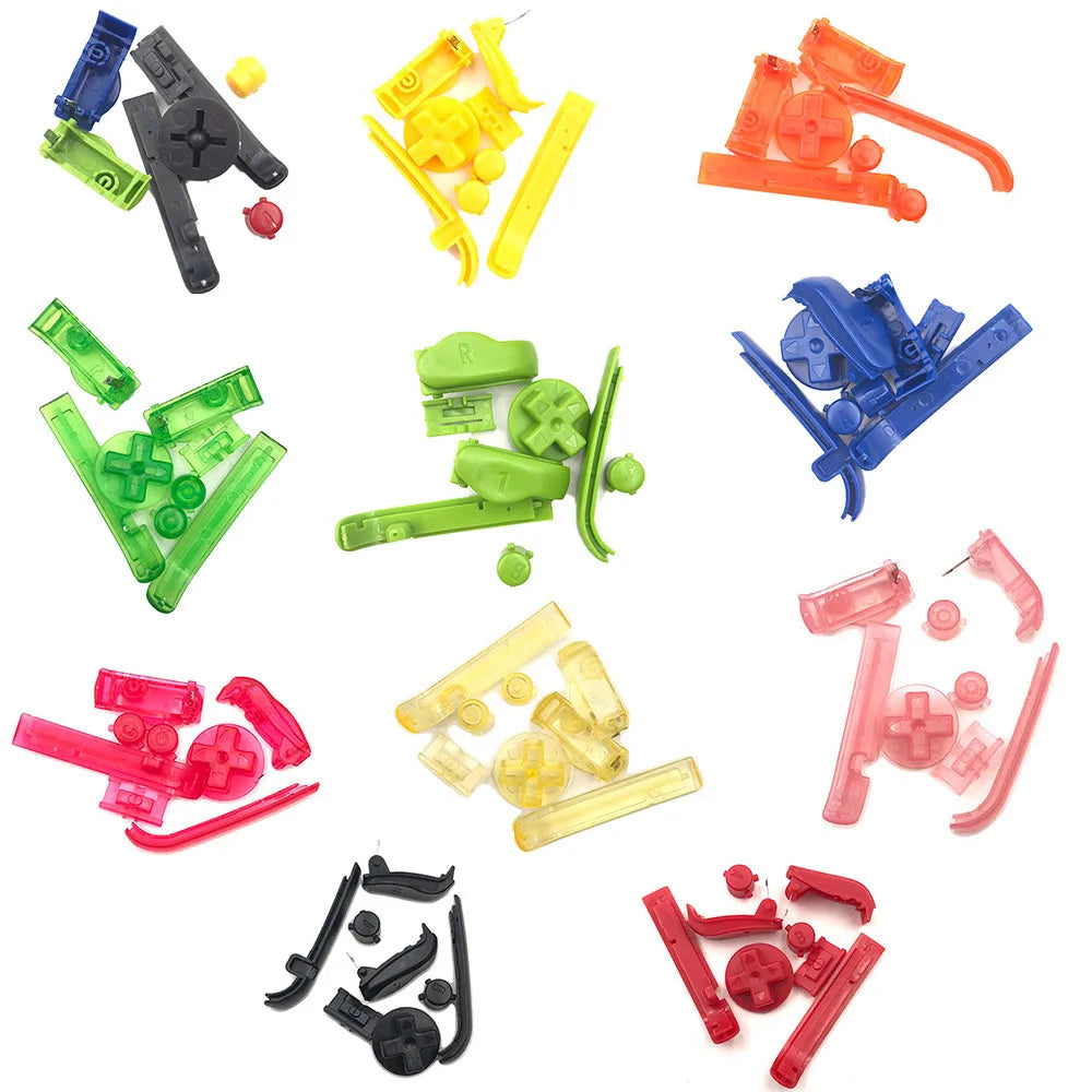20Set Plastic For GBA Buttons A B L R Button D-Pad For Nintendo Game Boy Advance Game console repair parts
