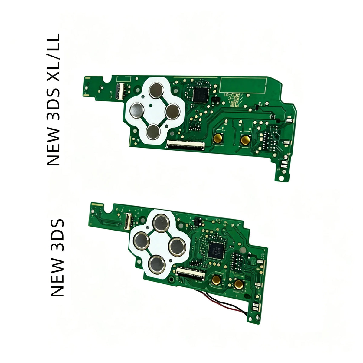 For NEW 3DS Power Switch ON OFF Button Board ABXY Keypad Function PCB Board for NEW3DSXL NEW 3DS XL LL Game console repair parts