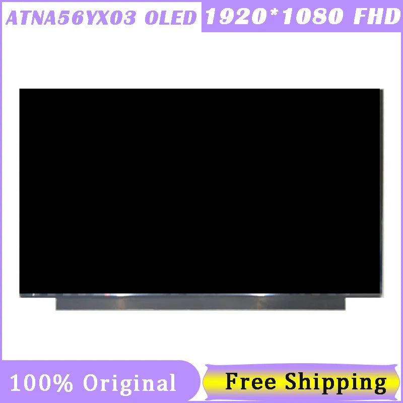 15.6 Slim 30 Pin Screen For Asus Vivobook Pro 15 M3500Q k3500p M5100U M6500 M3500QC ATNA56YX03 ATNA56YX03-0 OLED 1920*1080 FHD Laptop Screen ASUS laptop repair parts