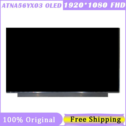 15.6 Slim 30 Pin Screen For Asus Vivobook Pro 15 M3500Q k3500p M5100U M6500 M3500QC ATNA56YX03 ATNA56YX03-0 OLED 1920*1080 FHD Laptop Screen ASUS laptop repair parts