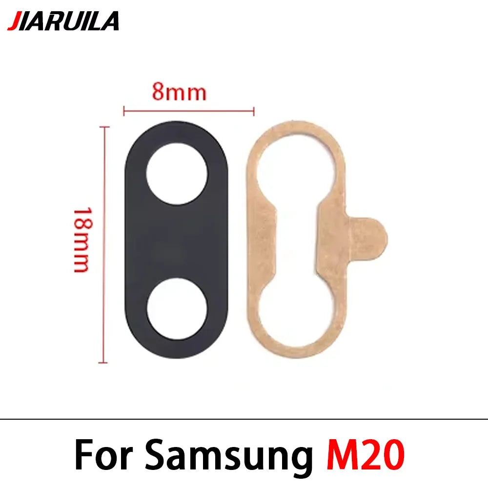 10Pcs Back Rear Camera Glass Lens Cover With Adhesive For Samsung M10 M20 M30 M40 M12 M21 M21s M31 M31s M51 M32 M22 M14 M54 M53 Samsung phone repair parts